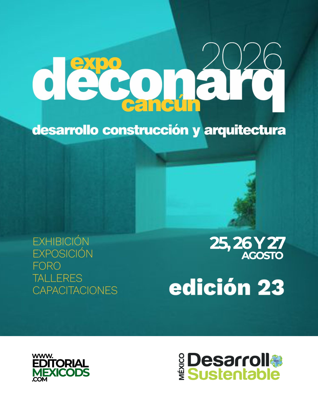 Estaremos presentes en EXPO DECONARQ 2026, uno de los eventos clave de la construcción en México